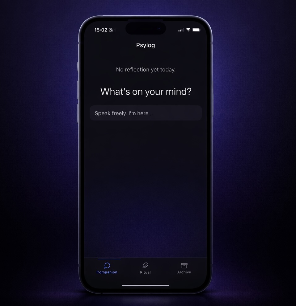 Capture your thoughts inside Psylog